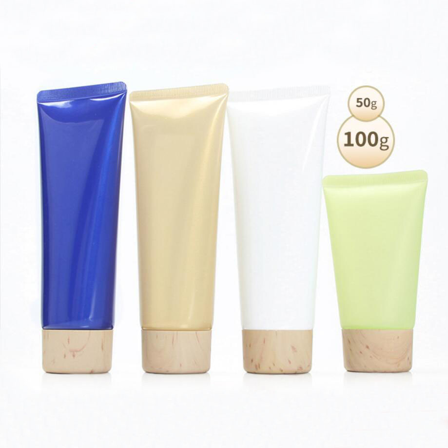 Gel Refill Pack - Tubka miękka 50ml 100ml, drewniana nakładka,