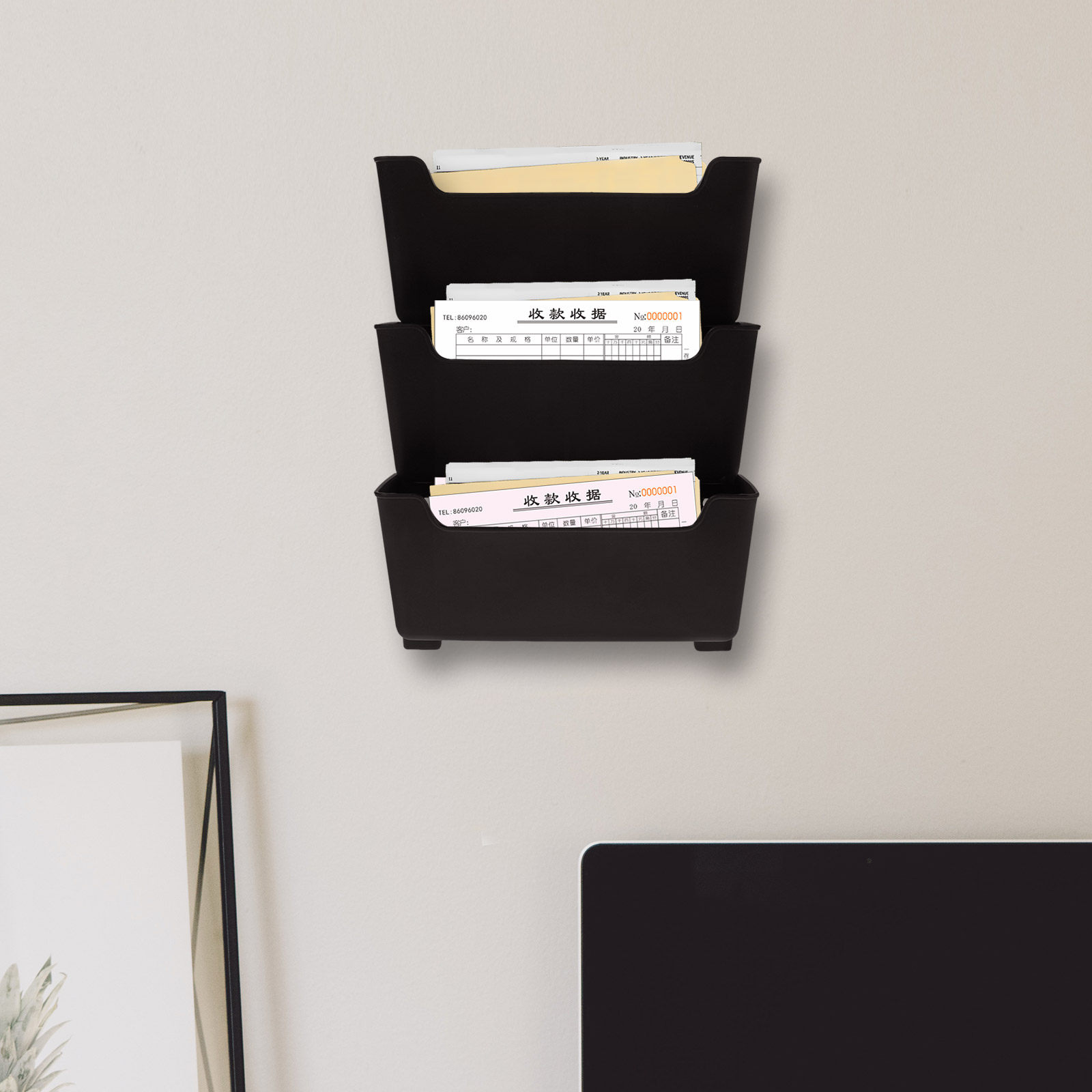 Magazine Holder Rack - 1 zestaw – półka do przechowywania