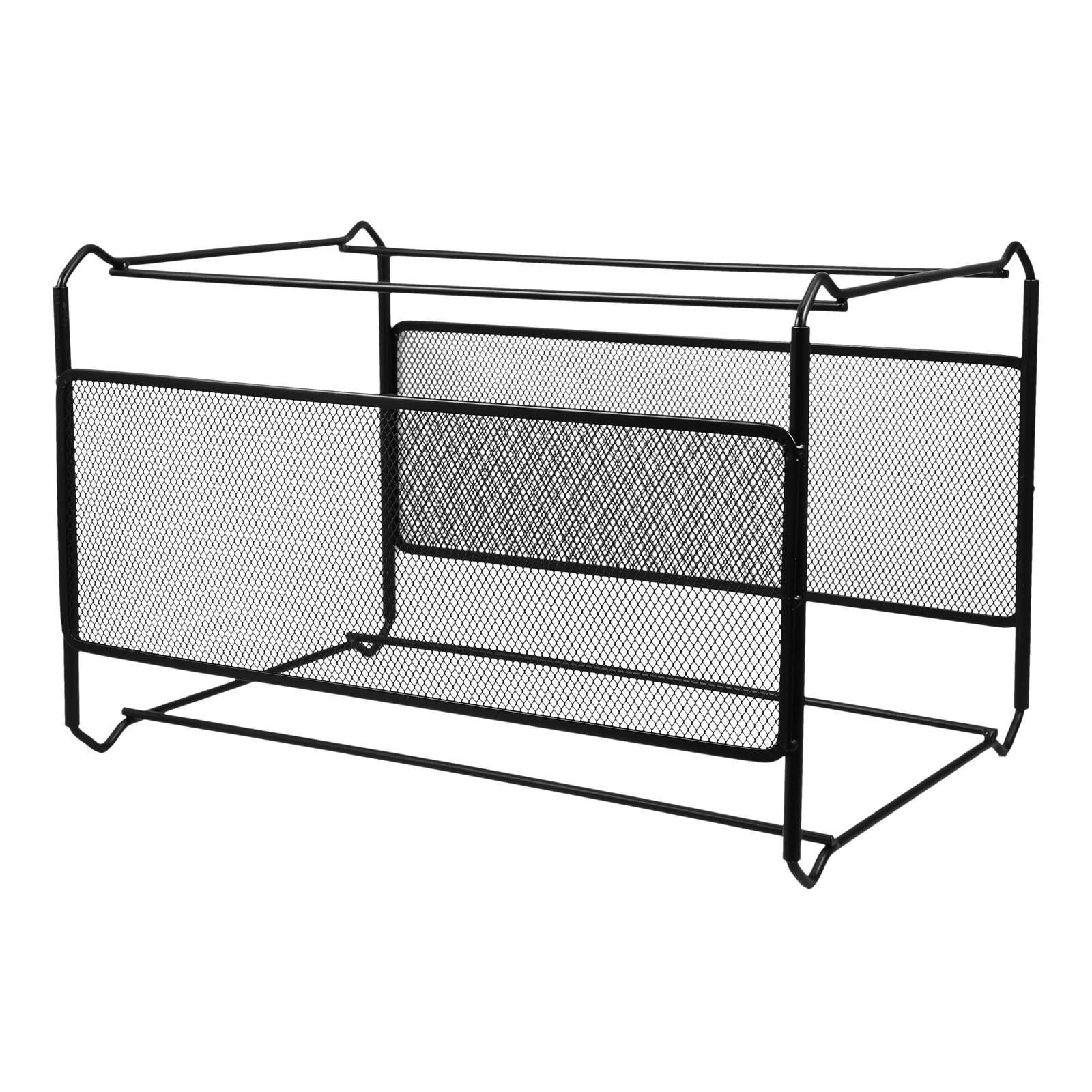 Magazine Holder Rack - Metalowy stojak na dokumenty i książki,