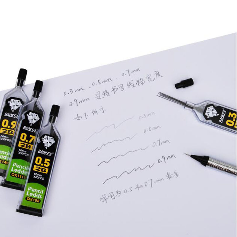 30 sztuk/butelka, automatyczna – Mechanical Pencil 0.3 recenzja i cena