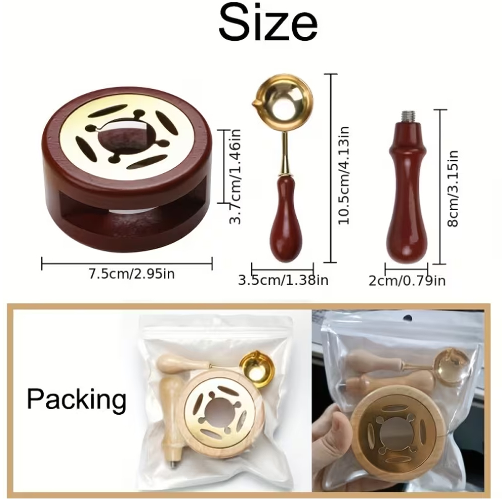 Zestaw do tworzenia pieczęci w – Wax Seal Stamp Set recenzja i cena