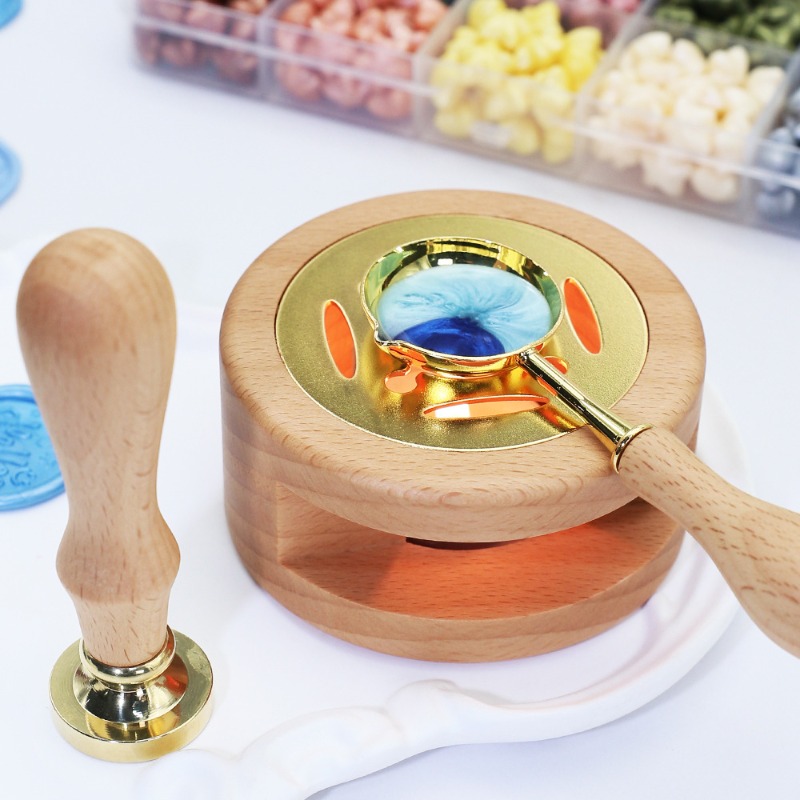 Zestaw do wytwarzania pieczęci – Wax Seal Stamp Set recenzja i cena