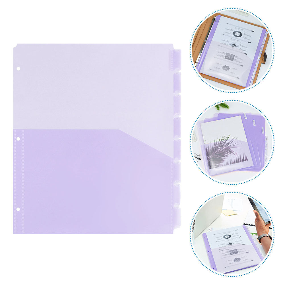 2 zestawy przezroczystych, pla – Tab Divider A4 recenzja i cena