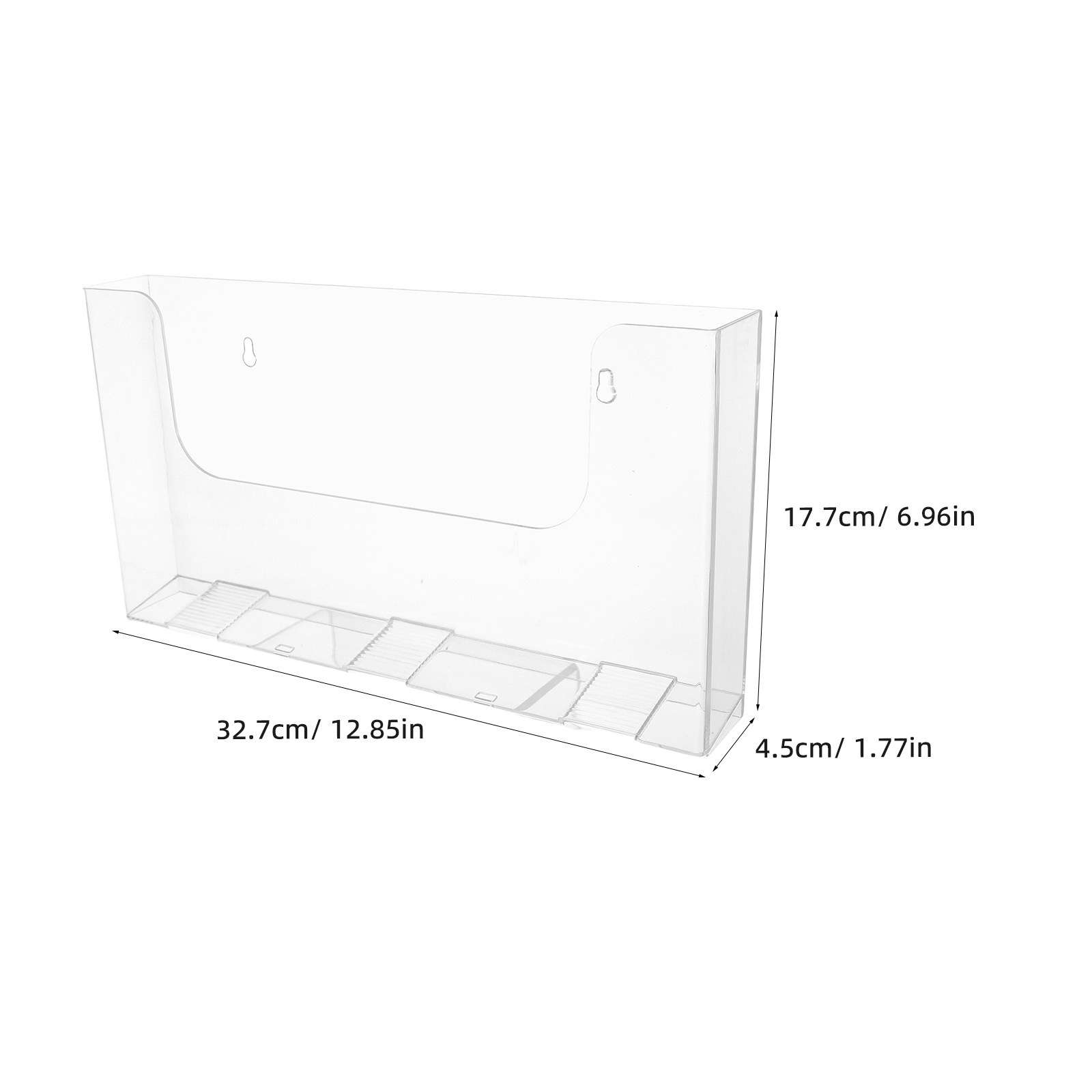 2 sztuki – przezroczysty, akry – Magazine Holder Rack recenzja i cena