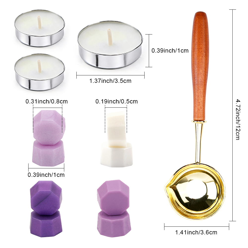 Zestaw vintage'owych koralików – Wax Seal Stamp Set recenzja i cena